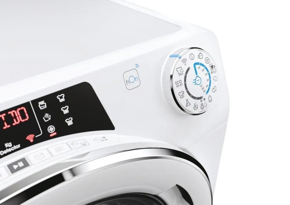 Máquina de Lavar Roupa Candy RO4106DWMC7/1-S RapidÓ Carga Frontal de 10 Kg e 1400 rpm - Branco Branco-8