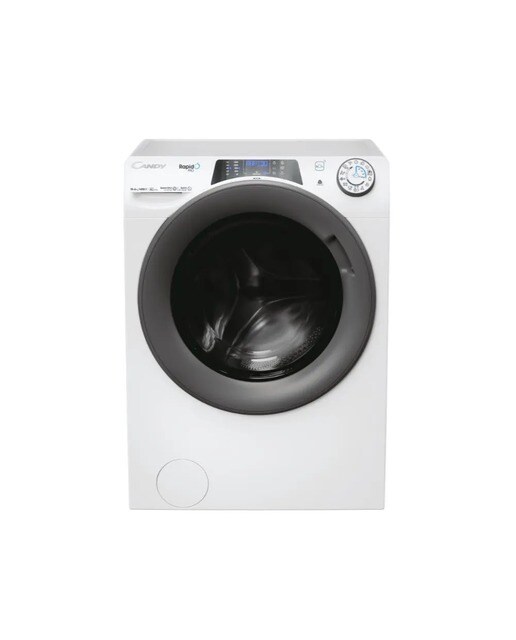 Máquina de Lavar e Secar Roupa Candy RPW 41066BWMR8-S Carga Frontal RapidÓ PRO de 10 Kg e 1400 rpm - Branco Branco-1