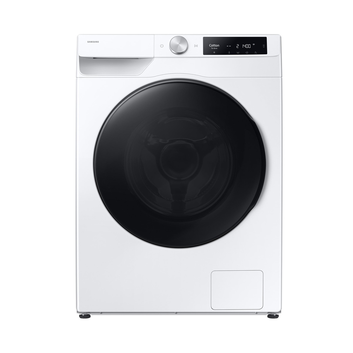 Imagem 0 de Máquina de Lavar e Secar Roupa Samsung WD11DG6B85BEU3, IA com Dispensador Automático, de 11/6 Kg - Branco