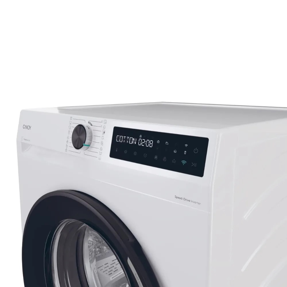 Máquina de Lavar Roupa Candy ProWash 500 BR 48B6-S Carga Frontal de 8 Kg e de 1400 rpm - Branco Branco-4