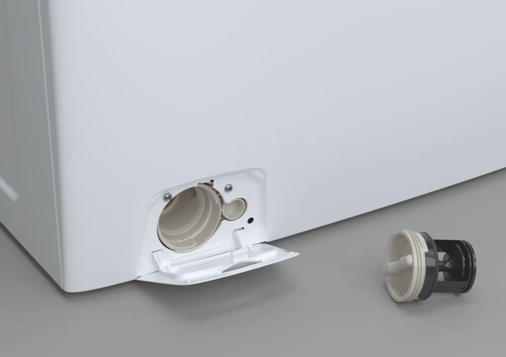 Máquina de Lavar Roupa Candy HE 1284TWM6/1-S Carga Frontal, Ultra Higiene, de 8 Kg e de 1200 rpm - Branco Branco-5