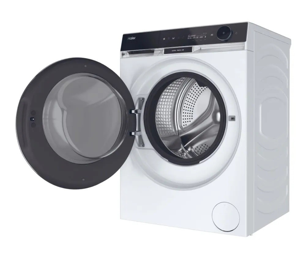 Máquina de Lavar e Secar Roupa Haier HWD100-BD14397U1 X Série 11 Motor Direct Motion, de 10/6 Kg e de 1400 rpm - Branco Branco-4