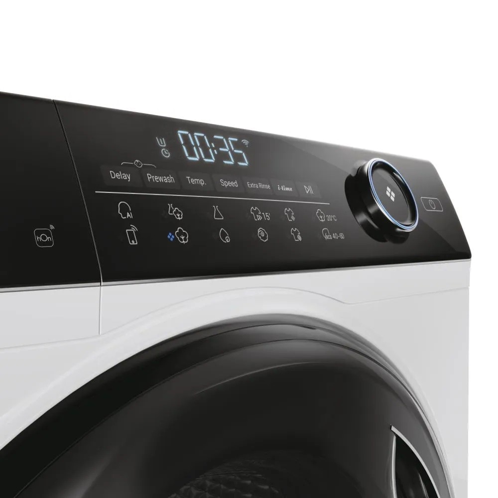 Máquina de Lavar Roupa Haier I-Pro Série 5 HW80-B14959EU1 Motor Direct Motion, Carga Frontal, de 8 Kg e de 1400 rpm - Branco Branco-7