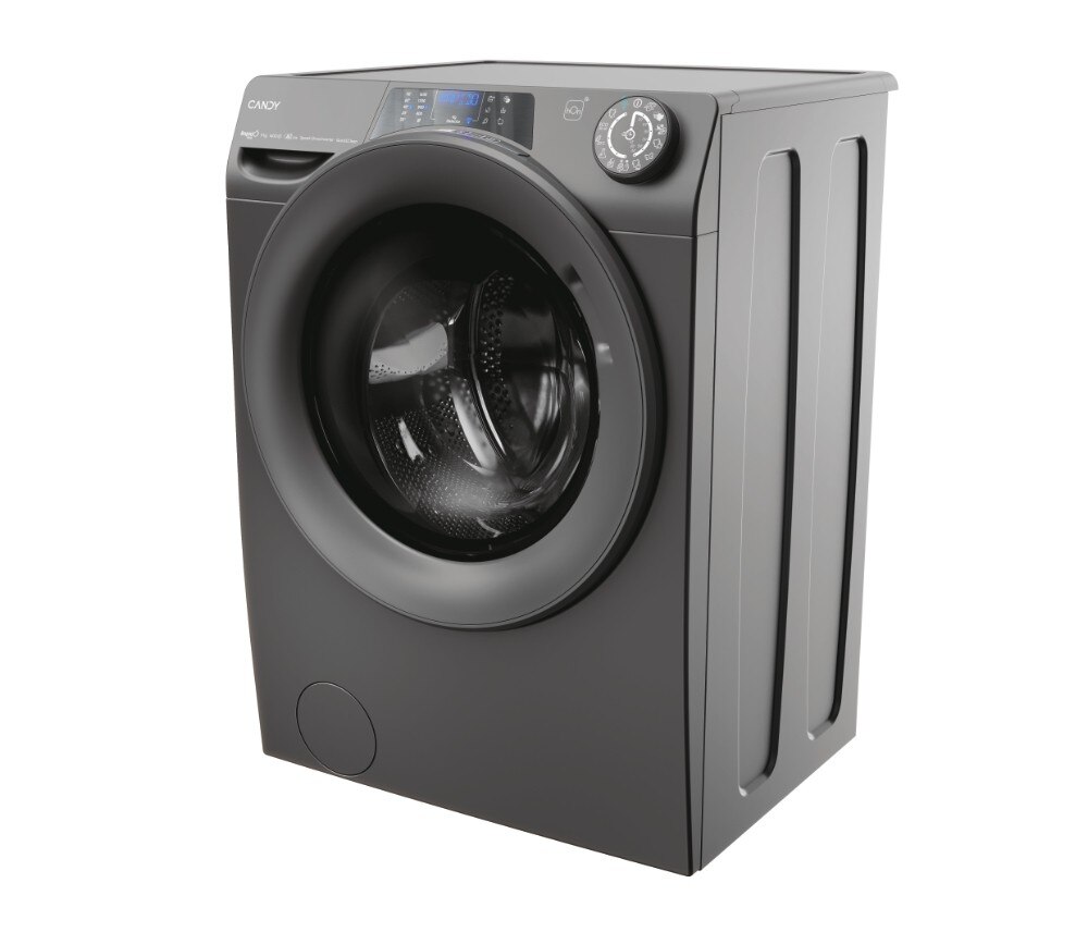 Máquina de Lavar Roupa Candy RP696BWMRR8/1-S Rapidó Pro, Wifi+Buetooth, Carga Frontal de 9 Kg e de 1600 rpm - Antracite Antracite-4