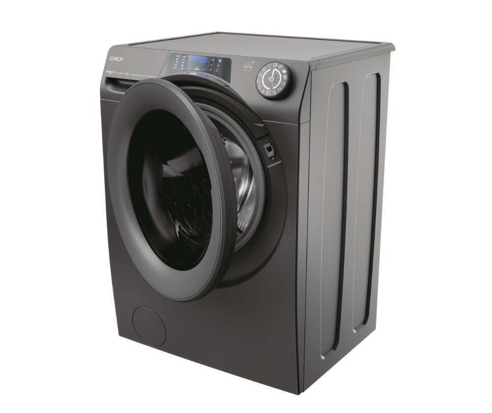 Máquina de Lavar Roupa Candy RP696BWMRR8/1-S Rapidó Pro, Wifi+Buetooth, Carga Frontal de 9 Kg e de 1600 rpm - Antracite Antracite-5