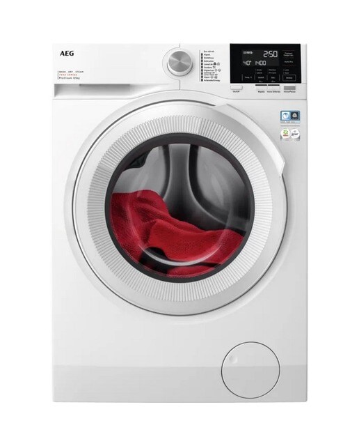 Imagem 0 de Máquina de Lavar e Secar Roupa AEG Série 7000 LWR7194M2B ProSteam, de 9/5 kg e 1400 rpm - Branco