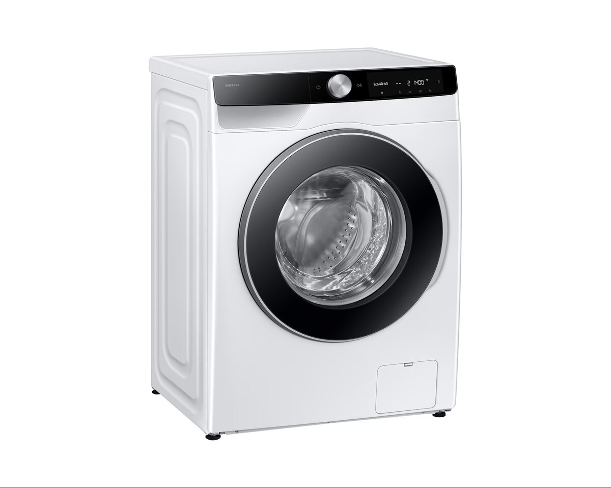 Máquina de Lavar Roupa Samsung WW90DG6G94LKU3 AI EcoBubble de 9 kg e 1400 rpm - Branco Branco-2