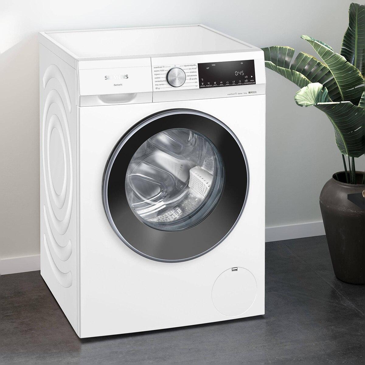 Máquina da Lavar Roupa Siemens WG54G2Z1ES Carga Frontal, de 10 Kg e de 1400 rpm - Branco Branco-7