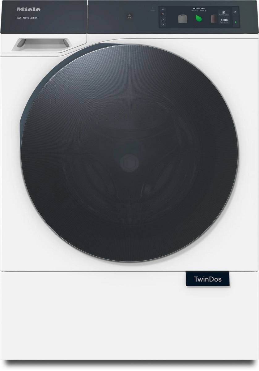 Imagem 0 de Máquina de Lavar Roupa Miele WQ 1000 WPS Nova Edition, InfinityCare, Dosagem Automática, SmartMatic, Carga Frontal W2, de 9 Kg e 1600 rpm - Branco