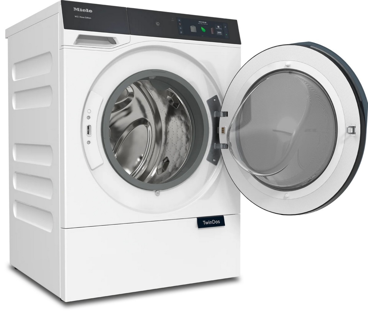 Máquina de Lavar Roupa Miele WQ 1000 WPS Nova Edition, InfinityCare, Dosagem Automática, SmartMatic, Carga Frontal W2, de 9 Kg e 1600 rpm - Branco Branco lótus-2
