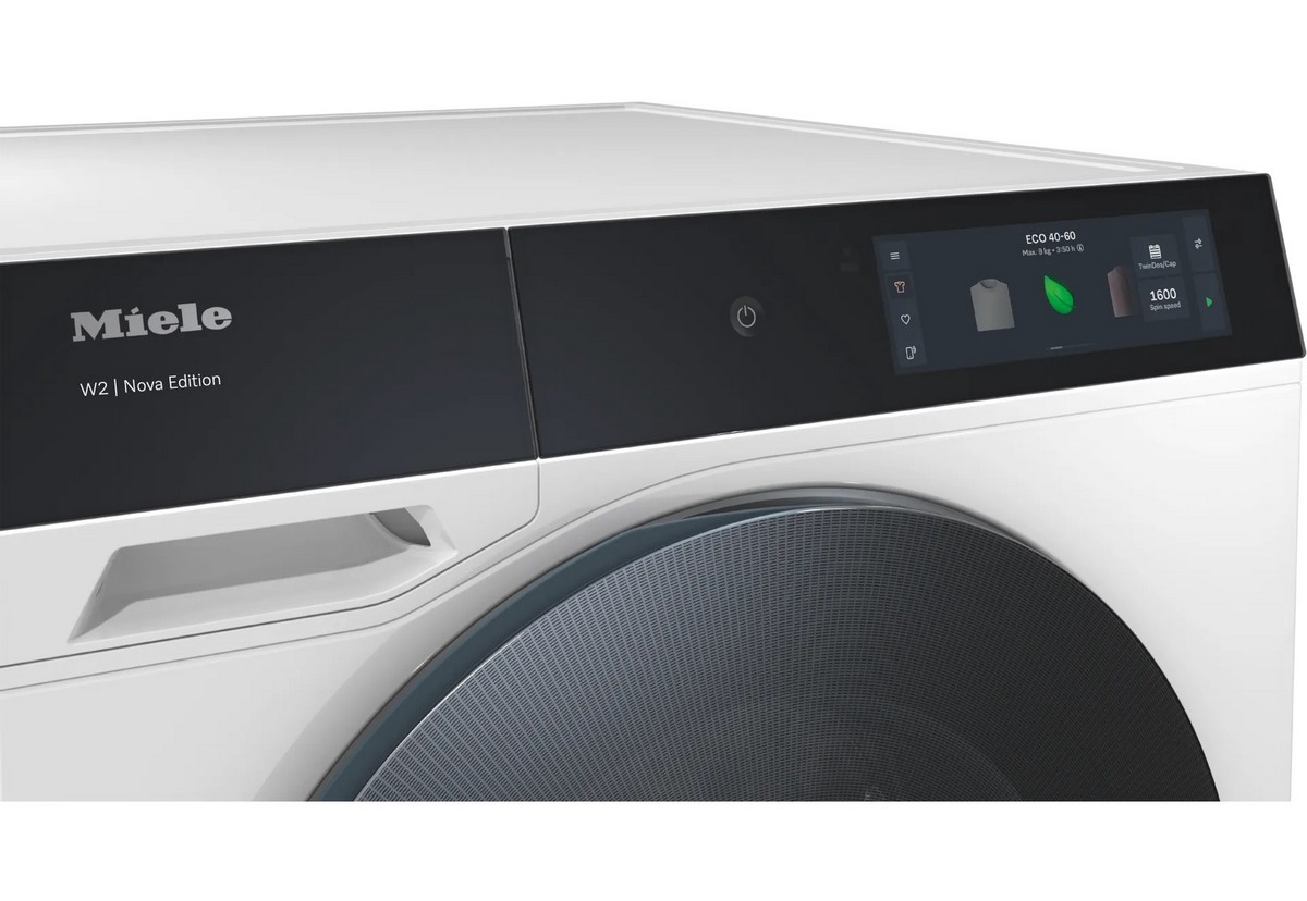 Máquina de Lavar Roupa Miele WQ 1000 WPS Nova Edition, InfinityCare, Dosagem Automática, SmartMatic, Carga Frontal W2, de 9 Kg e 1600 rpm - Branco Branco lótus-3
