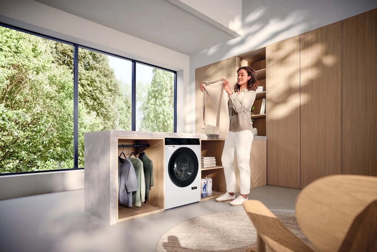 Máquina de Lavar Roupa Miele WQ 1000 WPS Nova Edition, InfinityCare, Dosagem Automática, SmartMatic, Carga Frontal W2, de 9 Kg e 1600 rpm - Branco Branco lótus-4