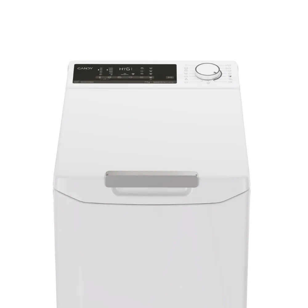 Máquina de Lavar Roupa Candy ProWash 500 TCAS274TM4-S Garga Superior, de 7 Kg e 1200 rpm - Branco Branco-3