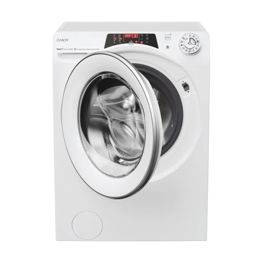 Máquina de Lavar e Secar Roupa Candy RapidÓ ROW 4856DWMS7-S Carga Frontal, de 8/5 Kg e de 1400 rpm - branco Branco-2