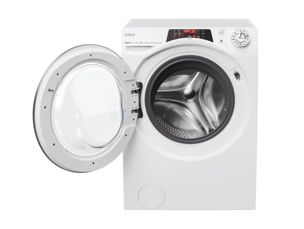 Máquina de Lavar e Secar Roupa Candy RapidÓ ROW 4856DWMS7-S Carga Frontal, de 8/5 Kg e de 1400 rpm - branco Branco-3