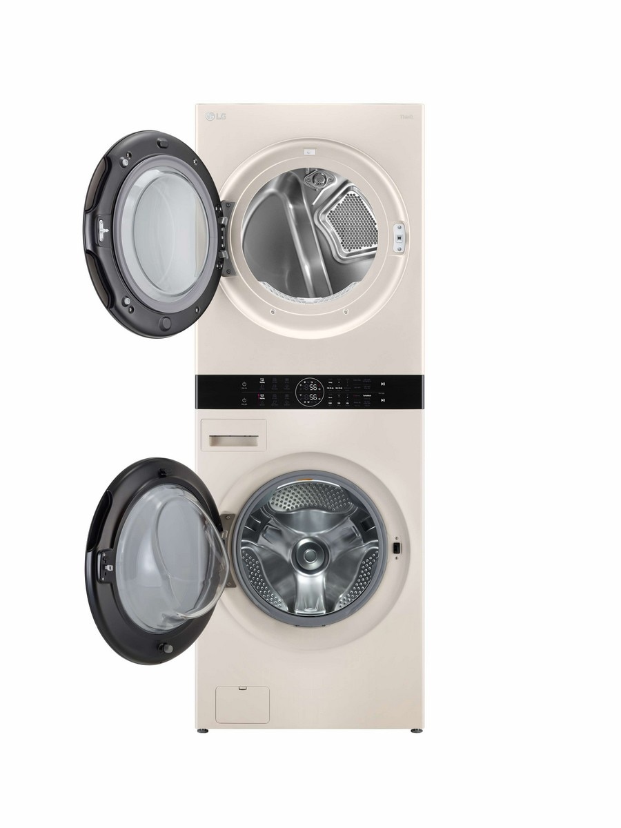 Máquina de Lavar Roupa e Secar Roupa Washhtower WT1210EEF Condensador, Smart Pairing?, AI DD?, Bomba de Calor Dual Inverter e de 12/10 Kg - Bege 5