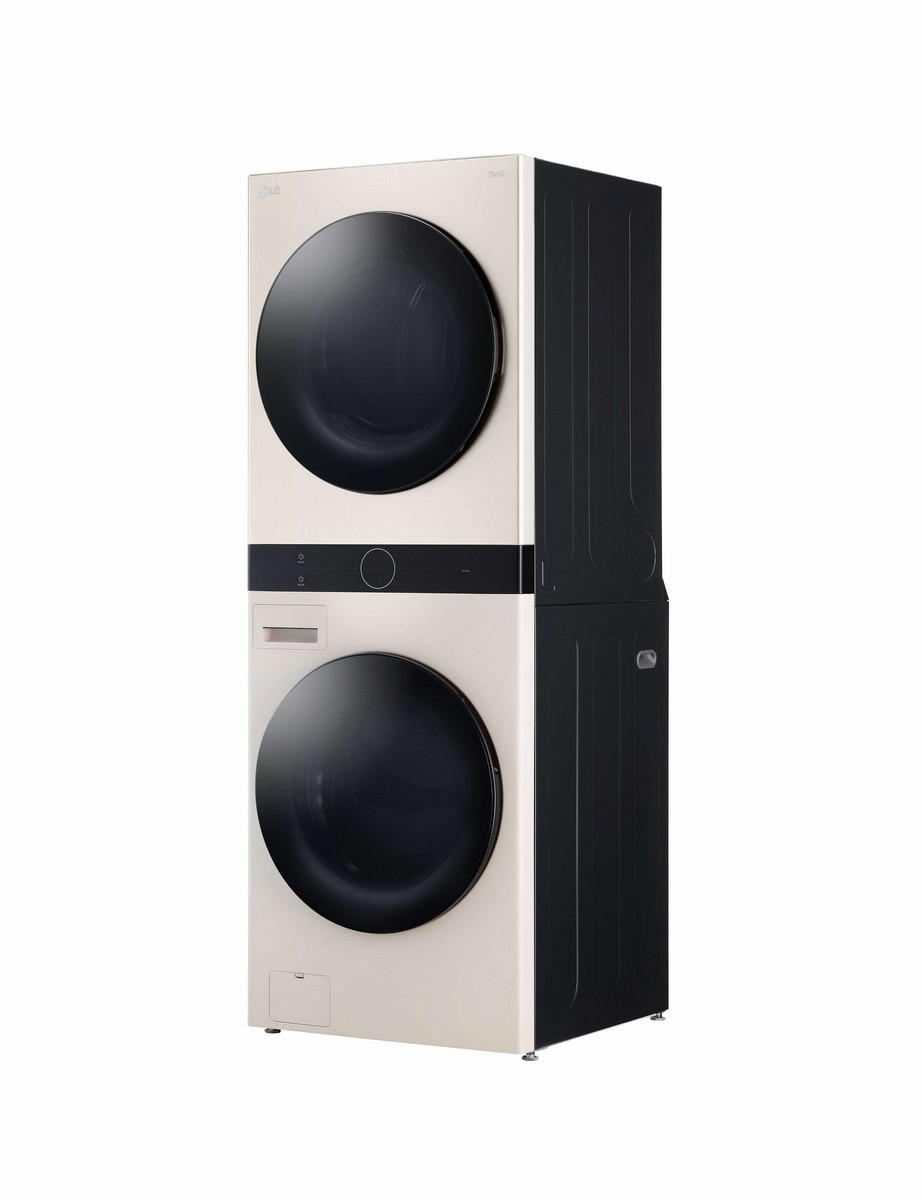 Máquina de Lavar Roupa e Secar Roupa Washhtower WT1210EEF Condensador, Smart Pairing?, AI DD?, Bomba de Calor Dual Inverter e de 12/10 Kg - Bege 8