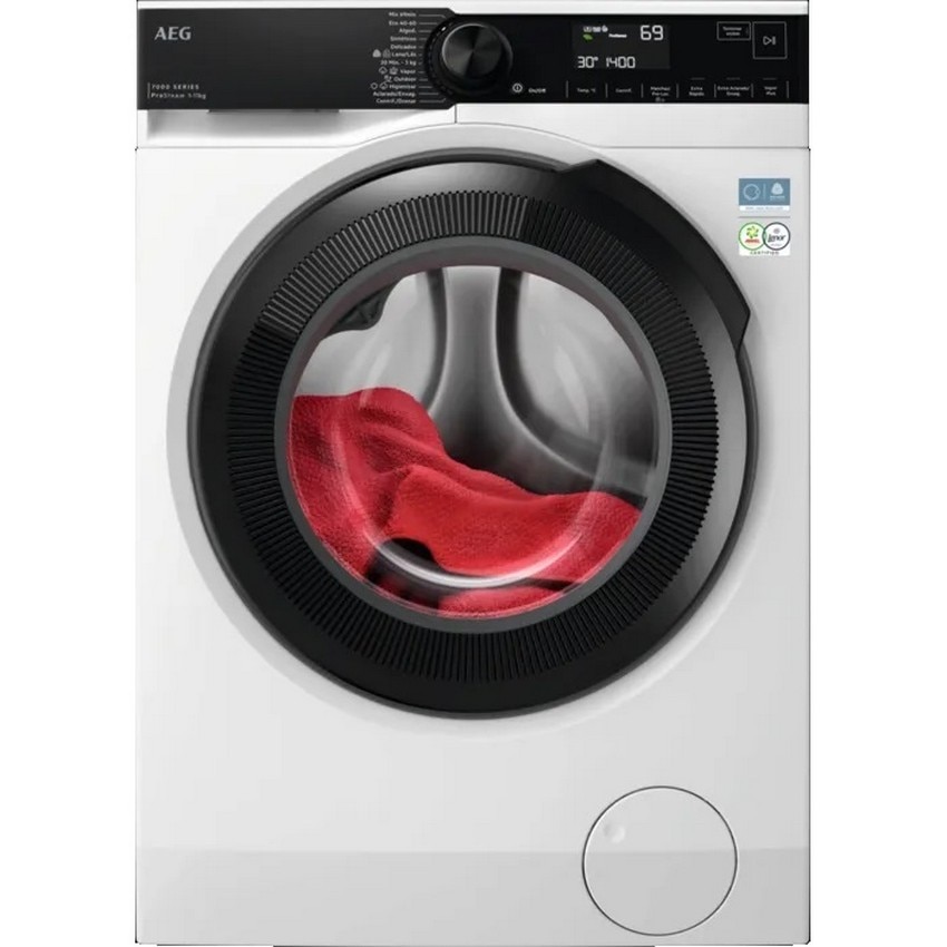 Máquina de Lavar Roupa AEG LFSR7304L4BP Serie 7000 ProSteam, de 11 Kg e 1400 rpm - Branco Branco-1