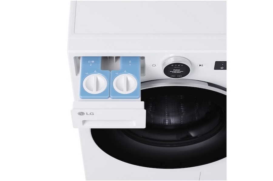 Máquina de Lavar Roupa LG F4X7513TWB com AI DD, Dispensador Automático de Detergente de 13 Kg e 1400 rpm - Branco Branco-3