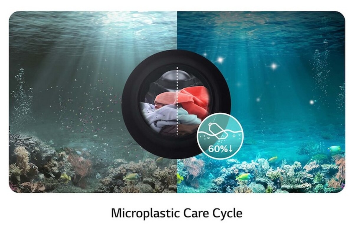 Máquina de Lavar Roupa LG F4X7513TWB com AI DD, Dispensador Automático de Detergente de 13 Kg e 1400 rpm - Branco Branco-8