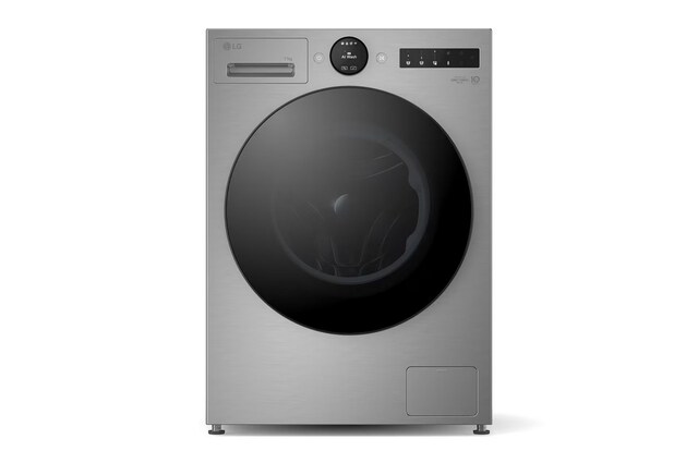 Imagem 0 de Máquina de Lavar Roupa LG F4X7511TSB Carga Frontal, de 11 Kg e 1400 rpm - Essence Silver