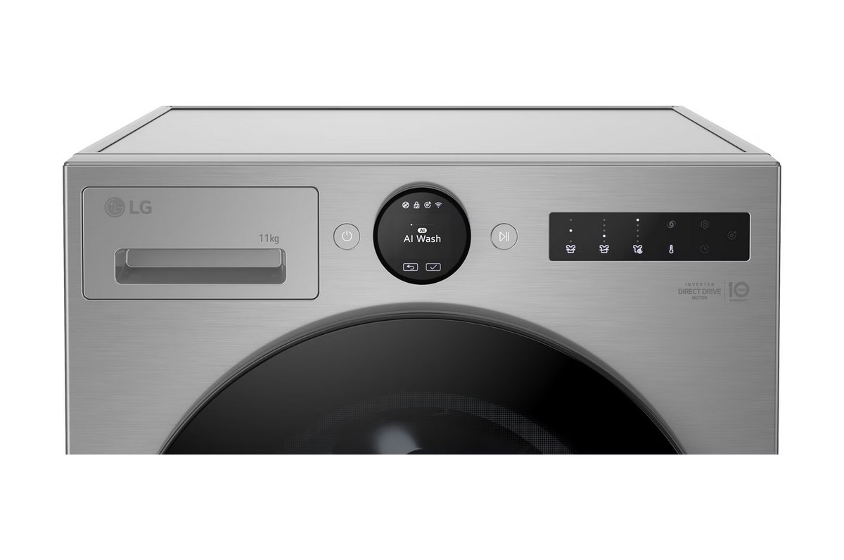 Máquina de Lavar Roupa LG F4X7511TSB Carga Frontal, de 11 Kg e 1400 rpm - Essence Silver 4