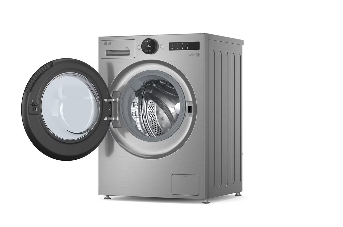 Máquina de Lavar Roupa LG F4X7511TSB Carga Frontal, de 11 Kg e 1400 rpm - Essence Silver 7