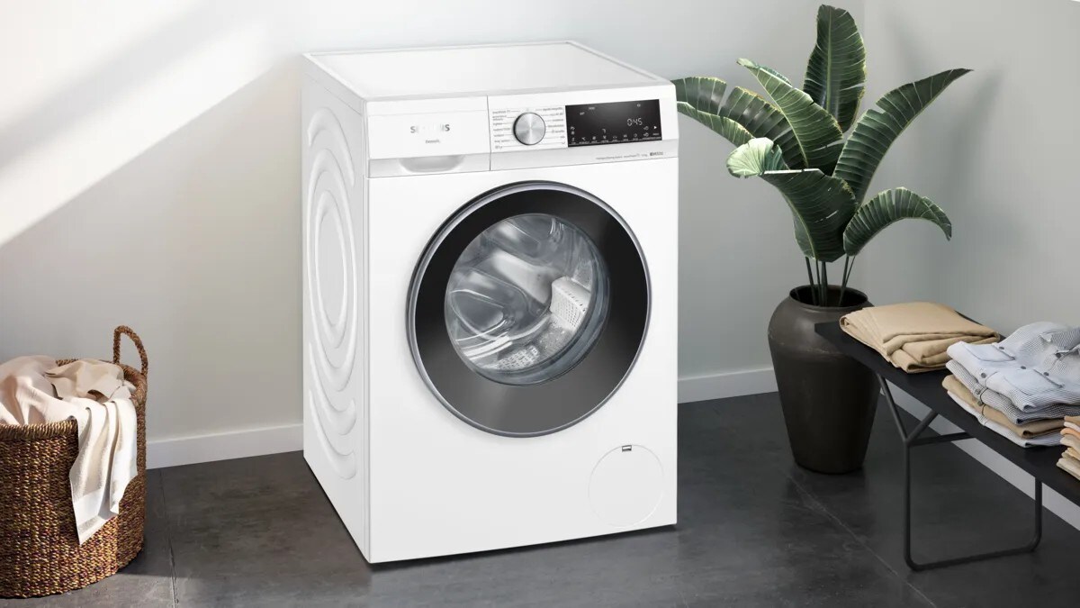Máquina de Lavar Roupa Siemens iQ500 WG54G2F1EP Carga Frontal, de 10 kg e 1400 rpm - Branco Branco-6