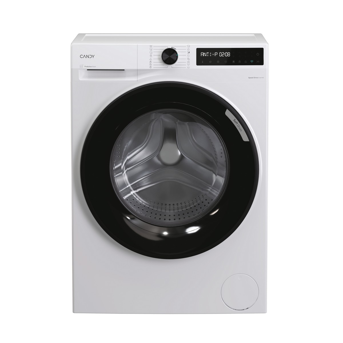 Imagem 0 de Máquina de Lavar Roupa Candy Prowash 500 BR 410BL8-S Carga Frontal, de 10 Kg e 1400 rpm - Branco