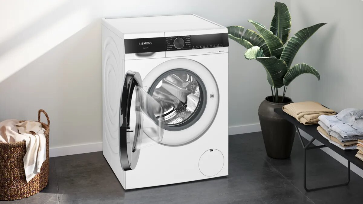 Máquina de Lavar Roupa Siemens iQ500 WG56G2Z1ES Carga Frontal, SmartFinish, WaterPerfect Plus, iQdrive? de 10 Kg e 1600 rpm - Branco Branco-3