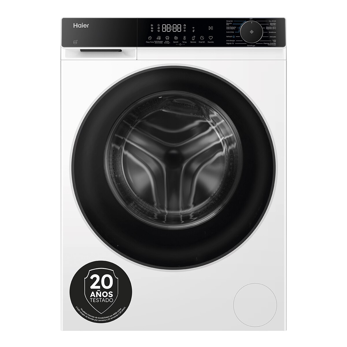Imagem 0 de Máquina de Lavar Roupa Haier Série X5 - HW80-BP14357TUIB Motor Inverter de 8 kg e 1400 rpm - Branco