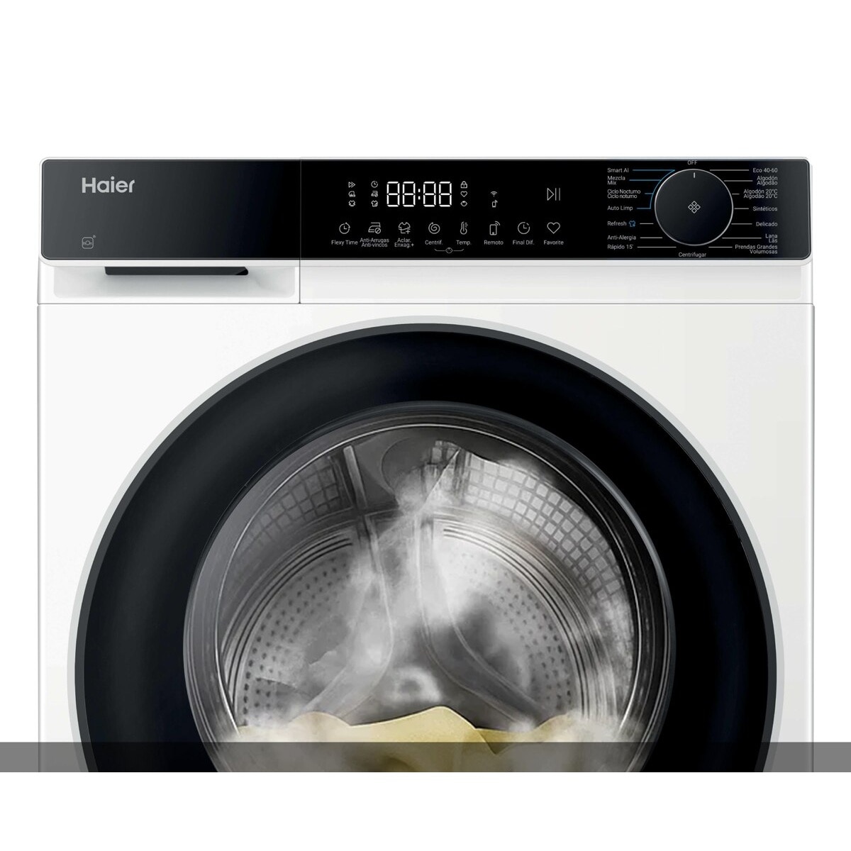 Máquina de Lavar Roupa Haier Série X5 - HW80-BP14357TUIB Motor Inverter de 8 kg e 1400 rpm - Branco Branco-4