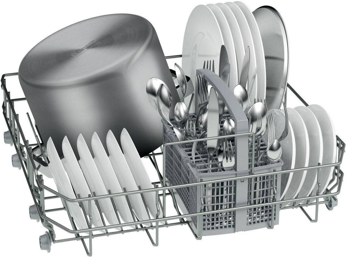 Máquina de Lavar Loiça Bosch Série 2 SMS25AI05E AquaStop, ActiveWater e EcoSilenceDrive? para 12 Talheres e de 60 cm - InoxLook Inox-6