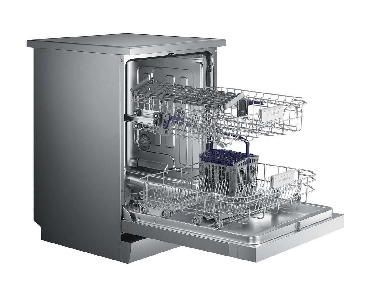 Máquina de Lavar Loiça Samsung DW60M6040FS/EC para 13 Talheres e de 60 cm - Look Inox Inox-7