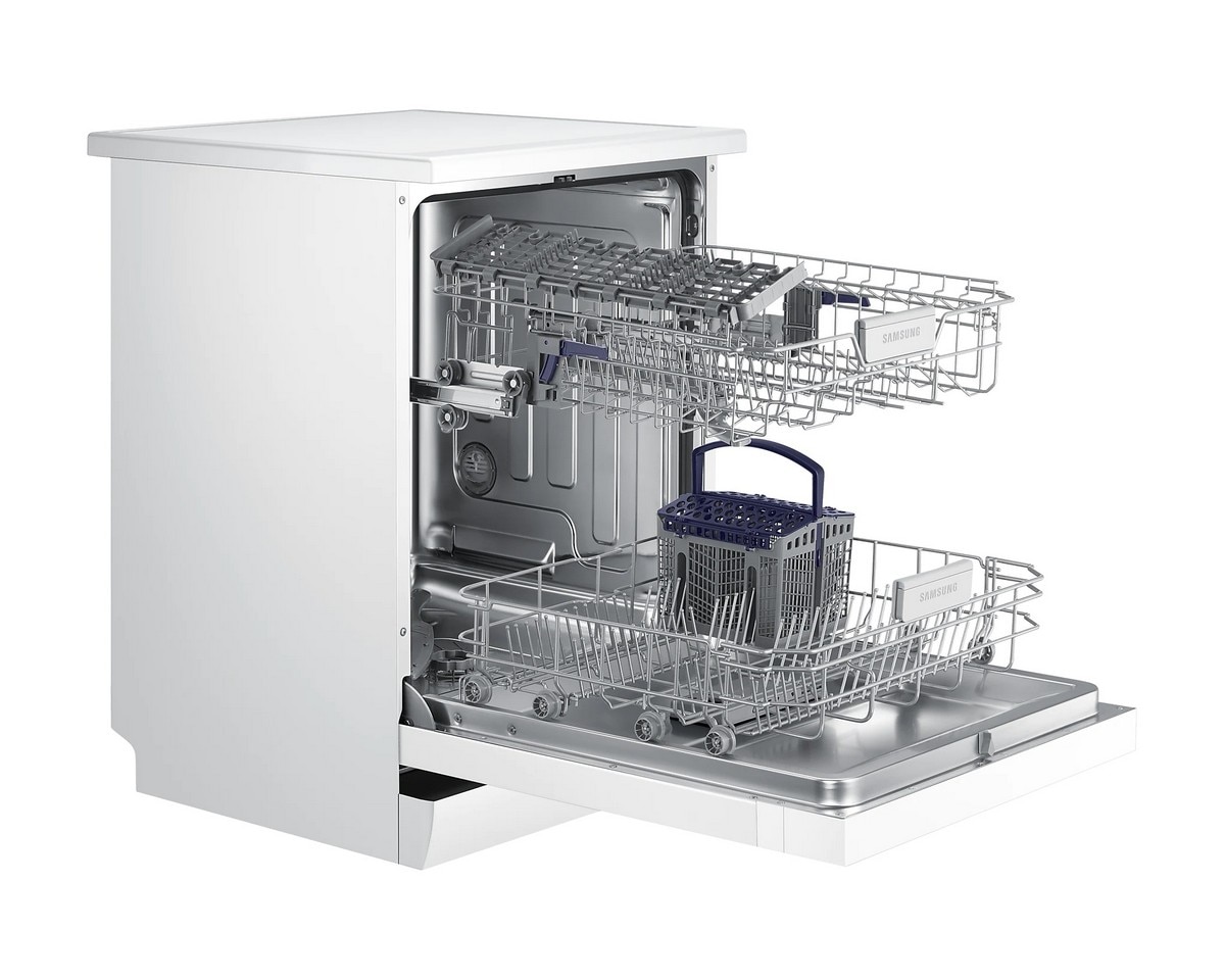 Máquina de Lavar Loiça Samsung DW60M6040FW/EC para 13 Talheres e de 60 cm - Branco Branco-8