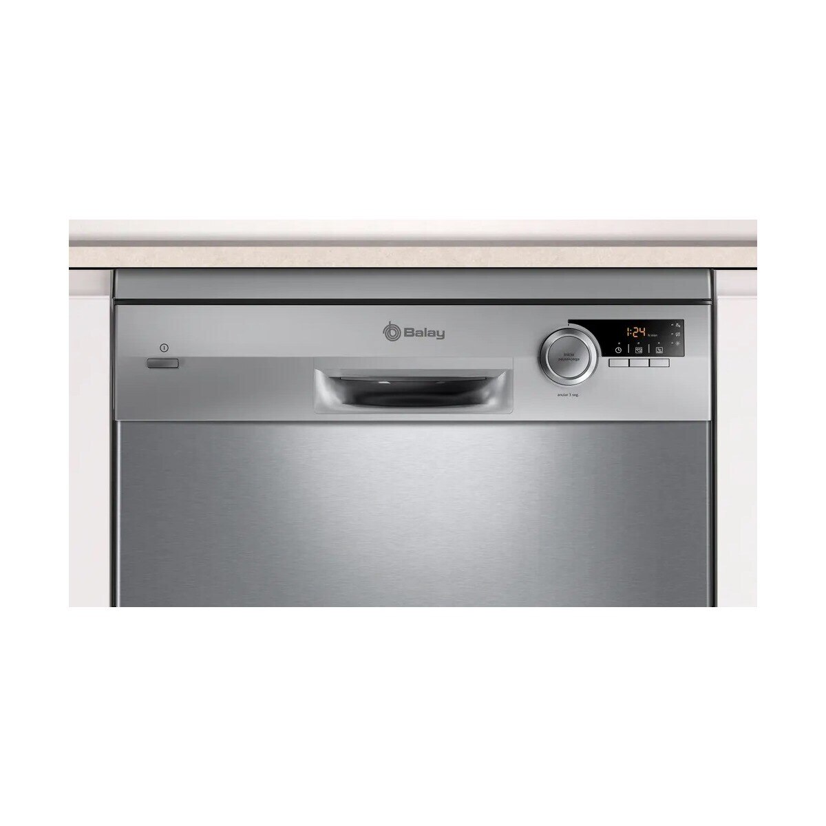 Máquina de Lavar Loiça Balay 3VS506IP Pausa + Carga de 12 Conjuntos e de 60 cm - Inox Lacado Aço inoxidável-5