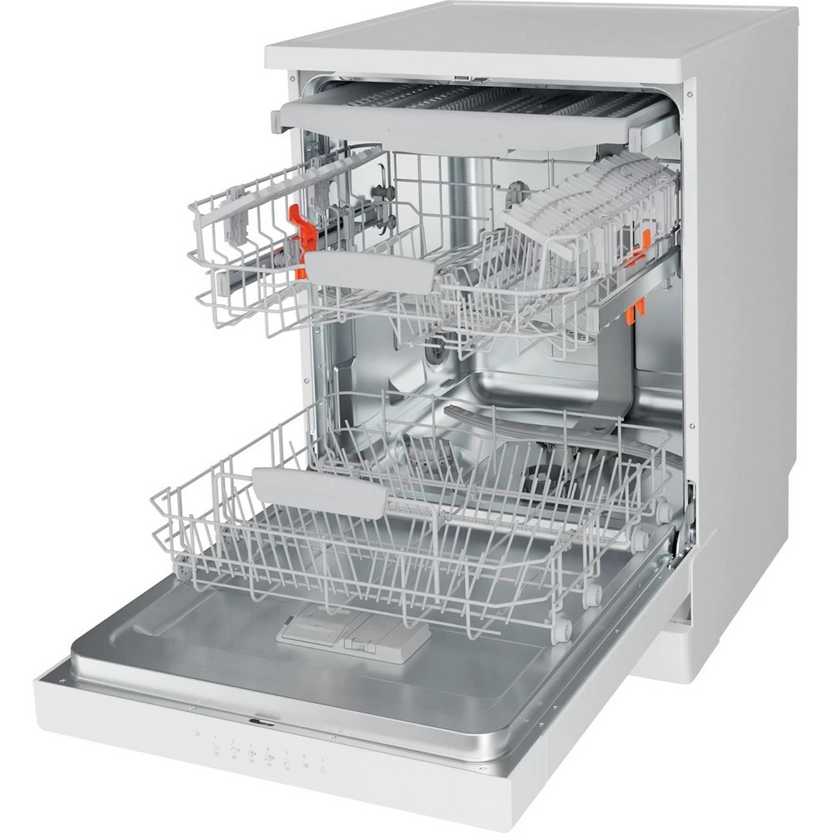 Máquina de Lavar Loiça HotPoint HFC 3C26 F de 14 Talheres e de 60 cm - Branco Branco-3