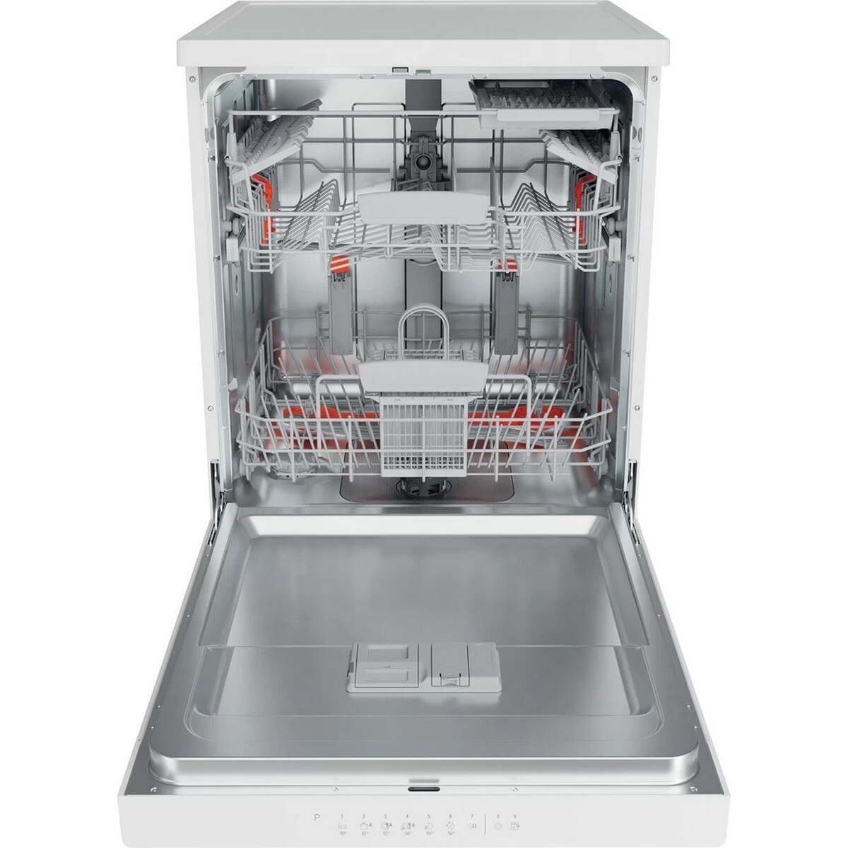 Máquina de Lavar Loiça HotPoint HFC 3C41 CW de 14 Conjuntos e de 60 cm - Branco Branco-4