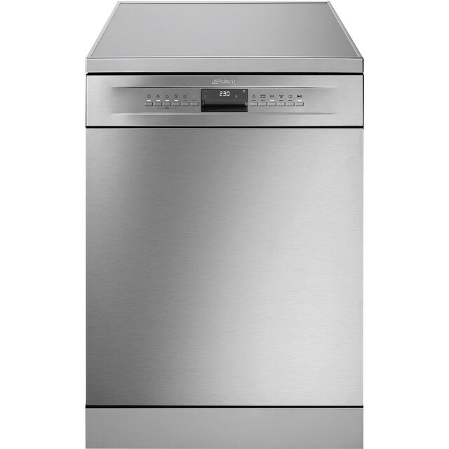 Imagem 0 de Máquina de Lavar Loiça Smeg Universal LVS344BQX Meia Carga, de 14 Talheres e de 60 cm - Aço Inox