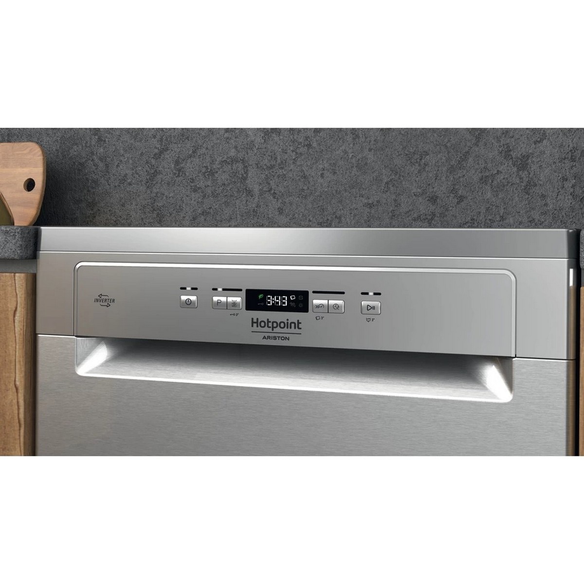 Máquina de Lavar Loiça Hotpoint HFC 3C26 F X de 14 Talheres e de 60 cm - Inox Inox-4