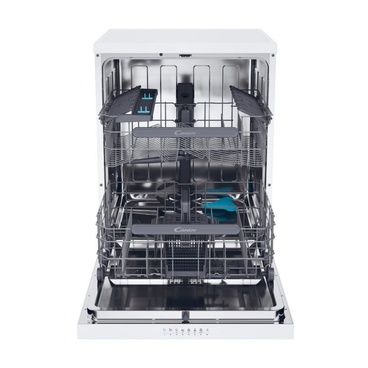 Máquina de Lavar Loiça Candy CF 5C4FOPW RapidÓ para 15 Conjuntos e de 60 cm - Branco Branco-4