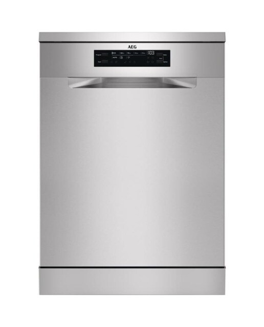 Imagem 0 de Máquina de Lavar Loiça AEG Série 6000 FFB64617ZM SatelliteClean® Airdry de 13 Talheres e 60 cm - Inox