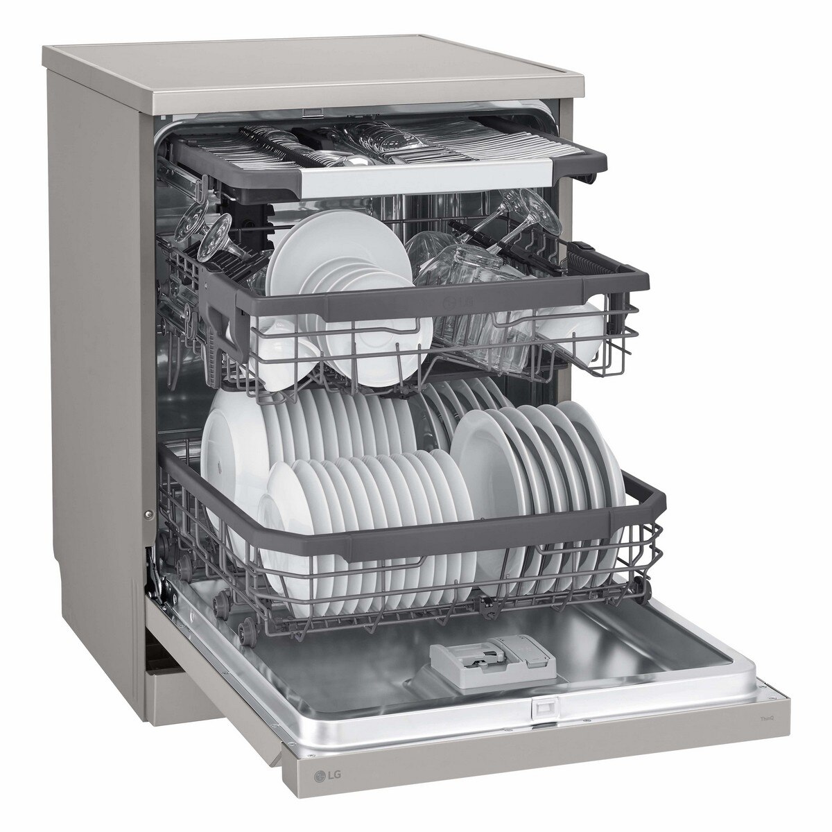 Máquina de Lavar Loiça LG DF355FP Inverter Direct Drive? Quad Wash? de 14 Conjuntos e 60 cm - Inox Inox-5