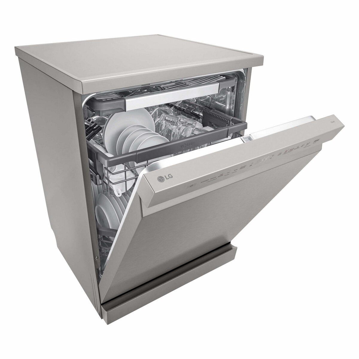 Máquina de Lavar Loiça LG DF355FP Inverter Direct Drive? Quad Wash? de 14 Conjuntos e 60 cm - Inox Inox-6