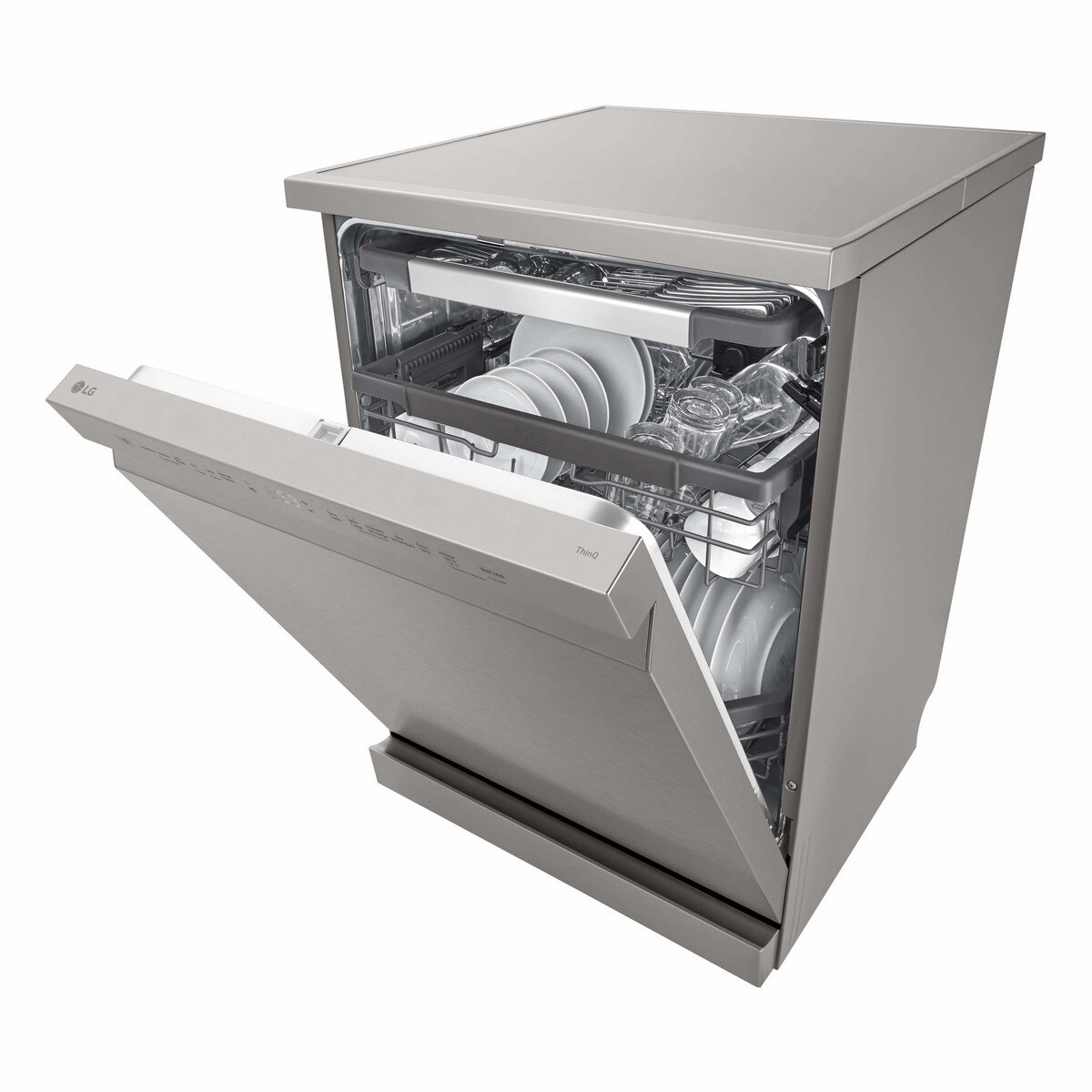 Máquina de Lavar Loiça LG DF355FP Inverter Direct Drive? Quad Wash? de 14 Conjuntos e 60 cm - Inox Inox-9