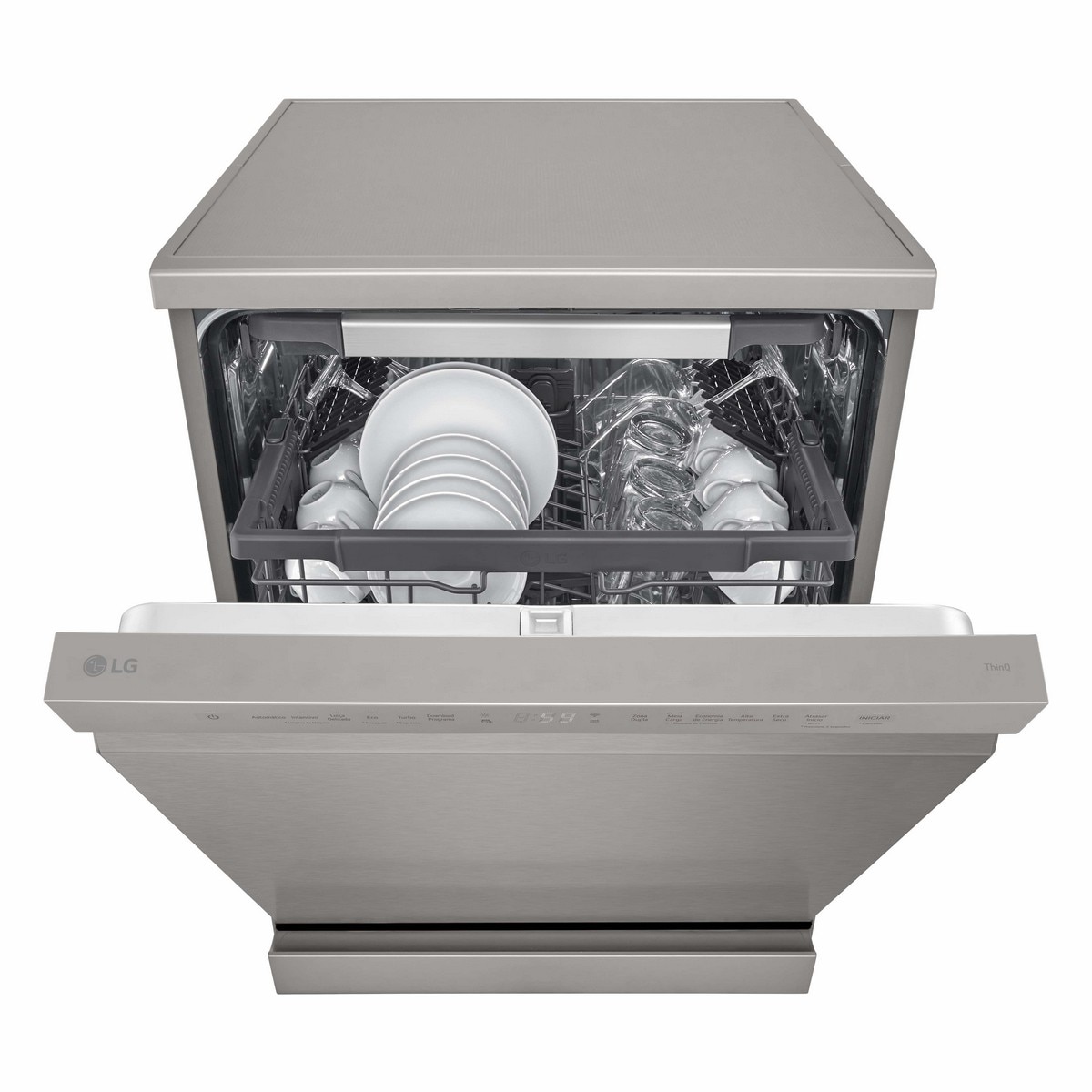 Máquina de Lavar Loiça LG DF355FP Inverter Direct Drive? Quad Wash? de 14 Conjuntos e 60 cm - Inox Inox-10