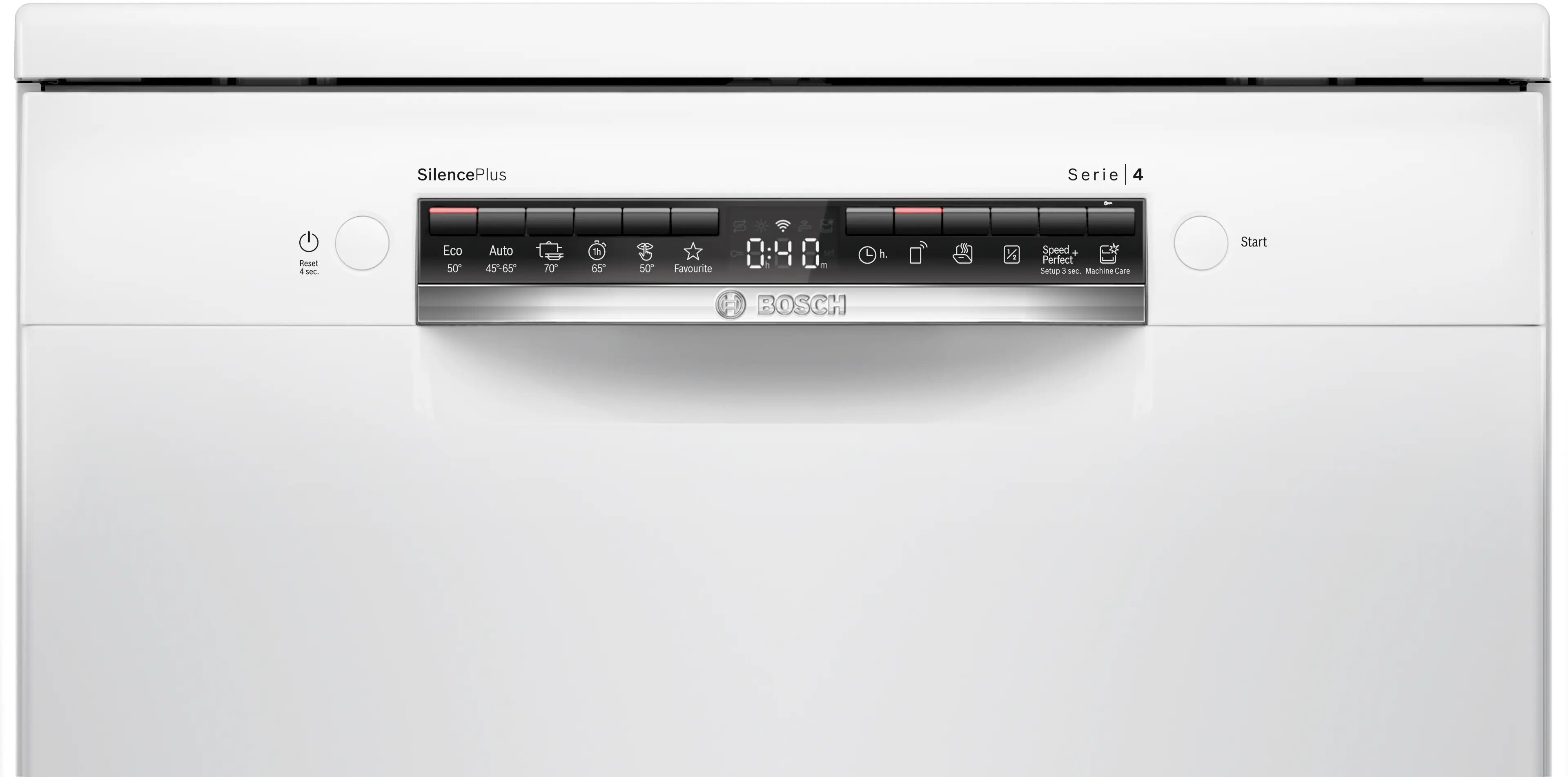 Máquina de Lavar Loiça Bosch Serie 4 SMS4EMW01E Home Connect, 3ª Gaveta de 14 Conjuntos e de 60 cm - Branco Branco-4