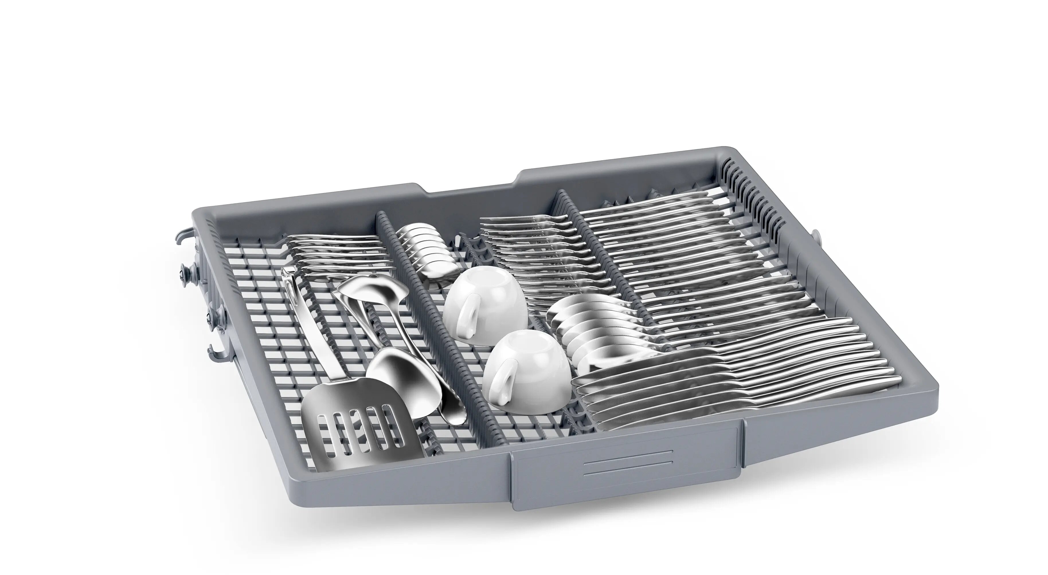 Máquina de Lavar Loiça Bosch Serie 4 SMS4EMW01E Home Connect, 3ª Gaveta de 14 Conjuntos e de 60 cm - Branco Branco-7