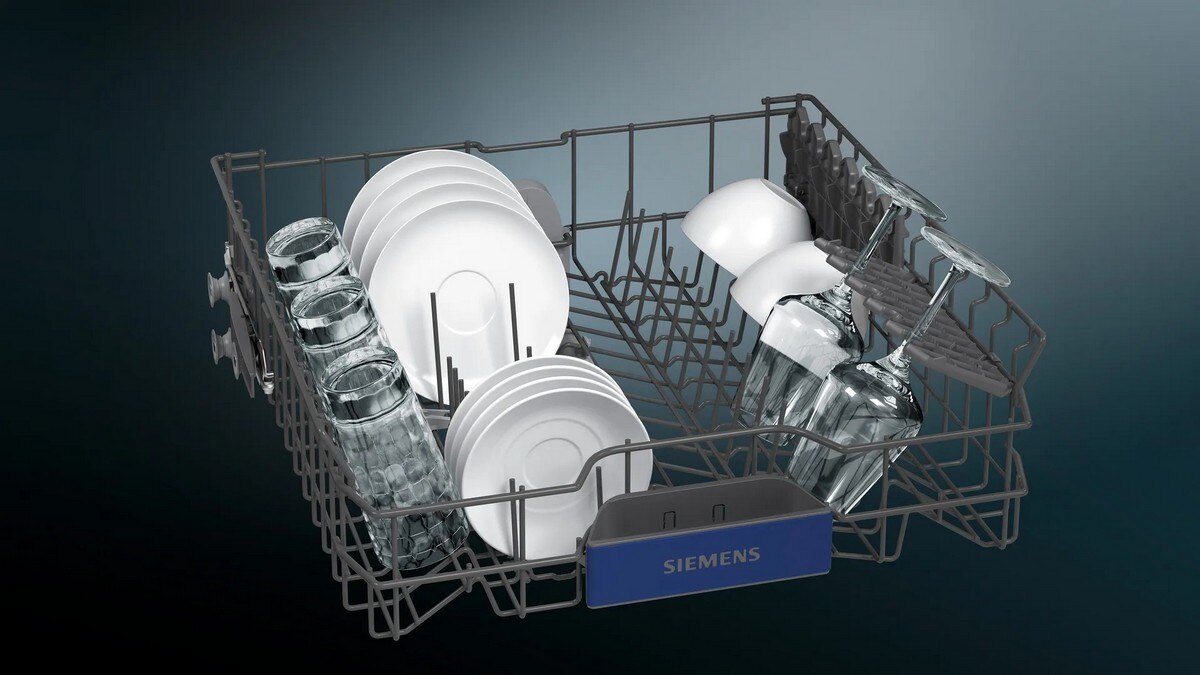Máquina de Lavar Loiça Siemens iQ300 SN23EW03ME 3º Tabuleiro, de 14 Conjuntos e de 60 cm - Branco Branco-5