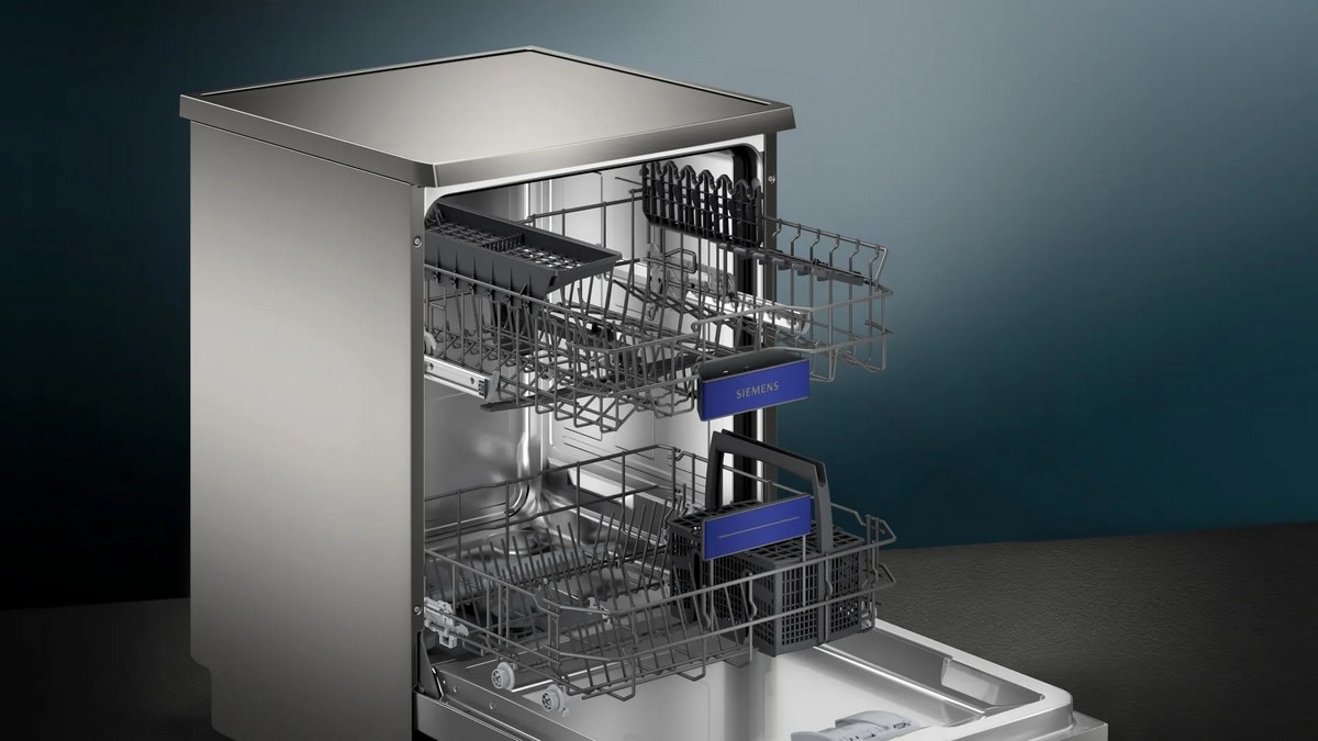 Máquina de Lavar Loiça Siemens iQ300 SN23HI02KE de 13 Conjuntos e de 60 cm - Inox Inox-3